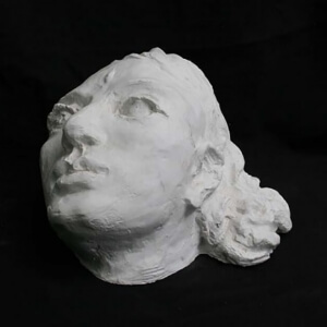 &quot;Small Head&quot; Sculpture by Alex Sharma