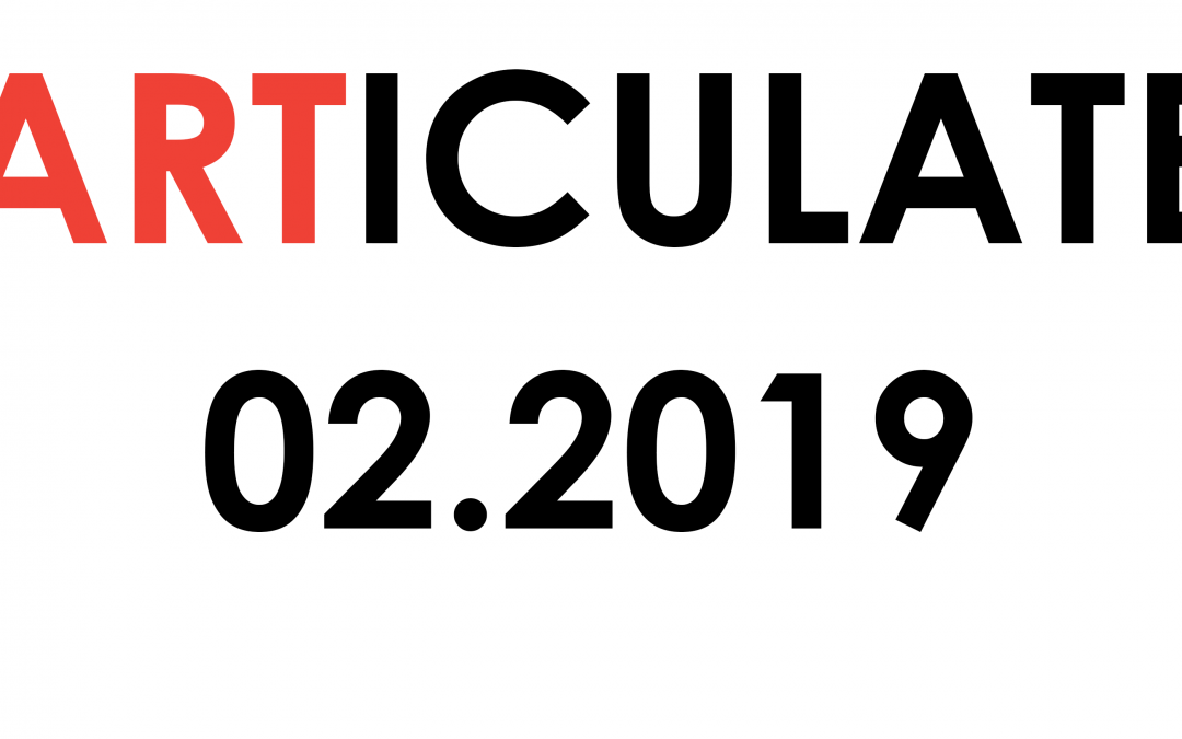 February 2019 ARTiculate Newsletter