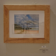 28 Russell, Karen Bloody Point Beach, Defuskie Island, SC Watercolor 