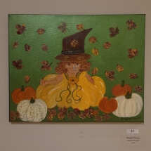 32 Kimbell, Georgina Pumpkin Princess Acrylic 