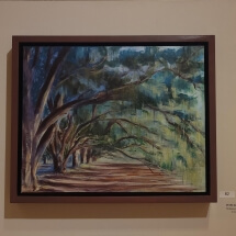 82 McKeever, Joan On the Avenue Acrylic 