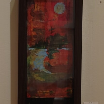 83 Lucey, Karen Art&#039;s Blue Mood Acrylic 
