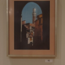92 Nagel, Don Siena, South Portal Pastel 