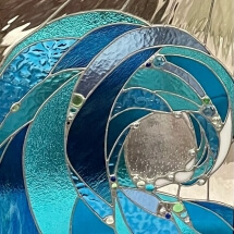 Untitled 2 Stained Glass by Cynthia Buckley