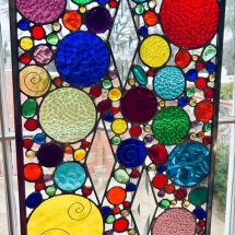 Untitled 3 Stained Glass by Cynthia Buckley