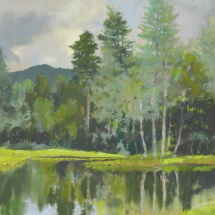 Baughman, Gary_Tempest Over the Trout Pond_Pastel_Paper_16x12