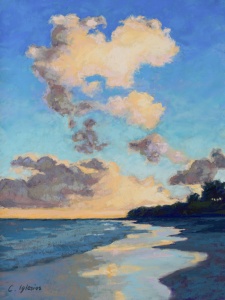 Carol Iglesias_Sunset on the Beach_Pastel