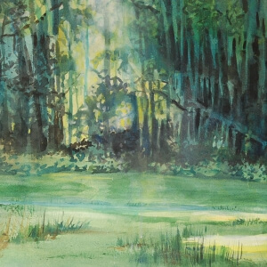 &quot;Morning Light&quot; Watercolor by Jan Ross