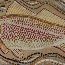 &quot;Redfish&quot; Mosaics on Wood by Ryan McGivern