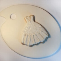 &quot;Wedding Dress Cookie Example 3&quot; by Jami Wright