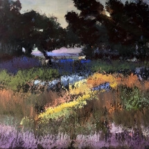 lowcountry field, pastel