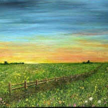 Cassidy, Virginia_Pathway through Paradise_Acrylic_16 x 20
