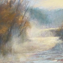 &quot;Sweater Weather&quot; a Pastel by Lisa Regopoulos