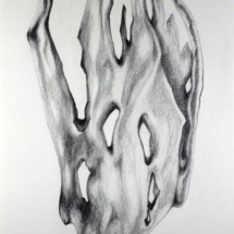 &quot;Liminal Spaces Series,&quot; Graphite Drawing by Allison Luce
