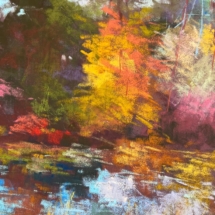 &quot;Autumnal&quot; a Pastel Painting by Aline Ordman