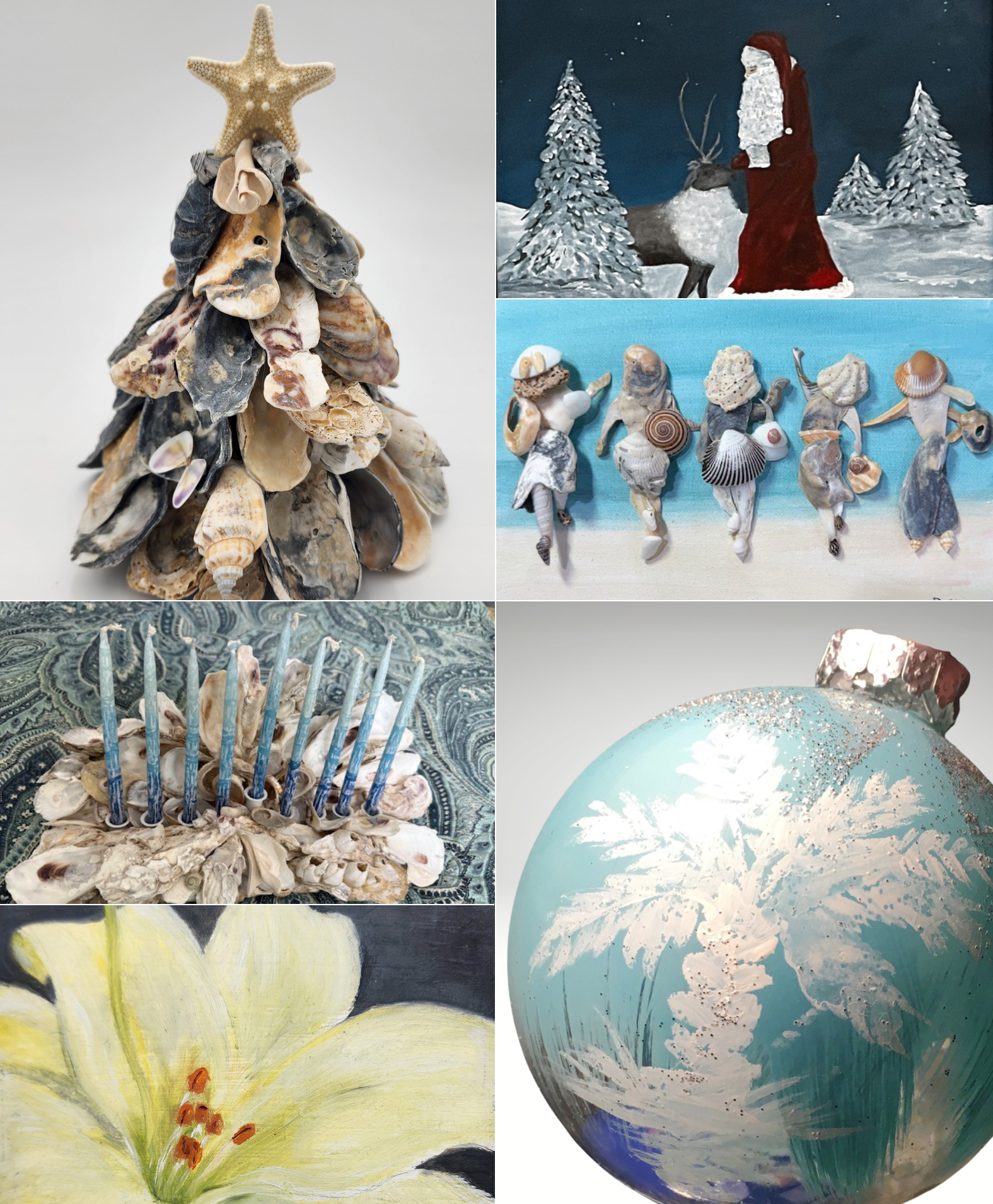 Artwork by Frank Gorman with Art League of Hilton Head Logo