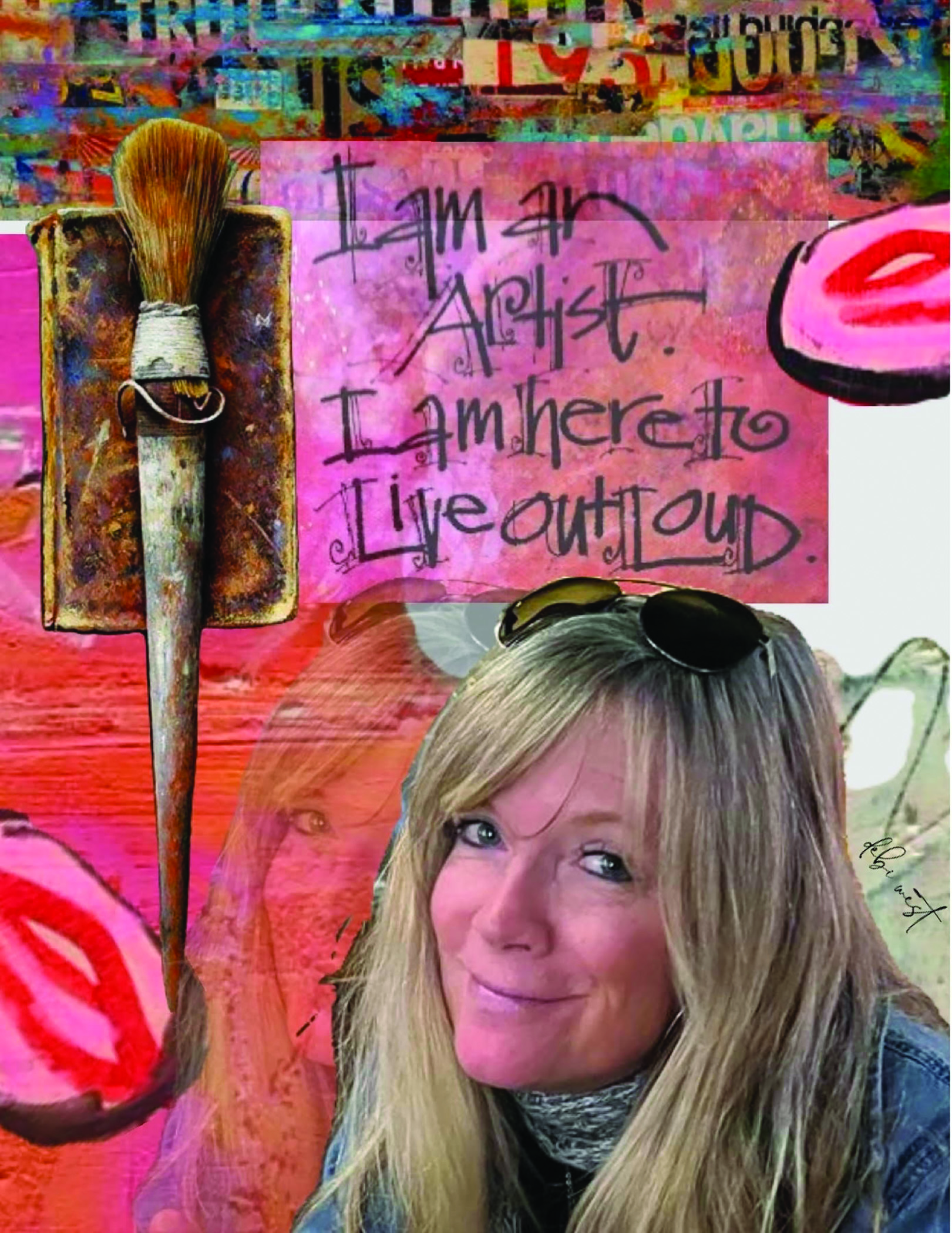 Art League Gallery | Debi West | Layers of Life