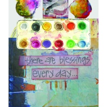 art collage there are blessings