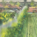 Walled Village R, 8/20/25, 6:15 AM, 8C, 7838x5011 (819+4212), 108%, Repro 1.8 v2, 1/20 s, R79.3, G49.8, B54.9