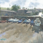 Harbor Shadows (Duncannon, Ireland) R R, 2/22/26, 9:58 AM, 8C, 6556x6798 (1434+2069), 100%, Repro 1.8 v2, 1/15 s, R66.9, G37.4, B43.7